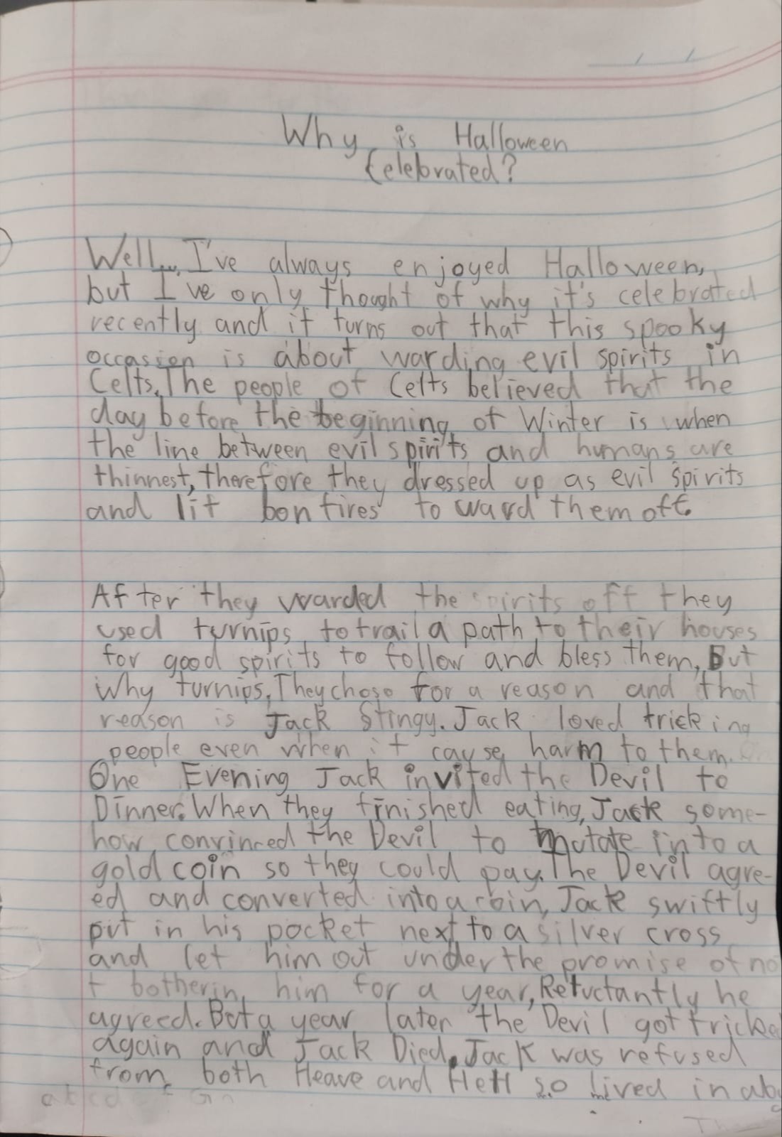 Why is Halloween celebrated ??