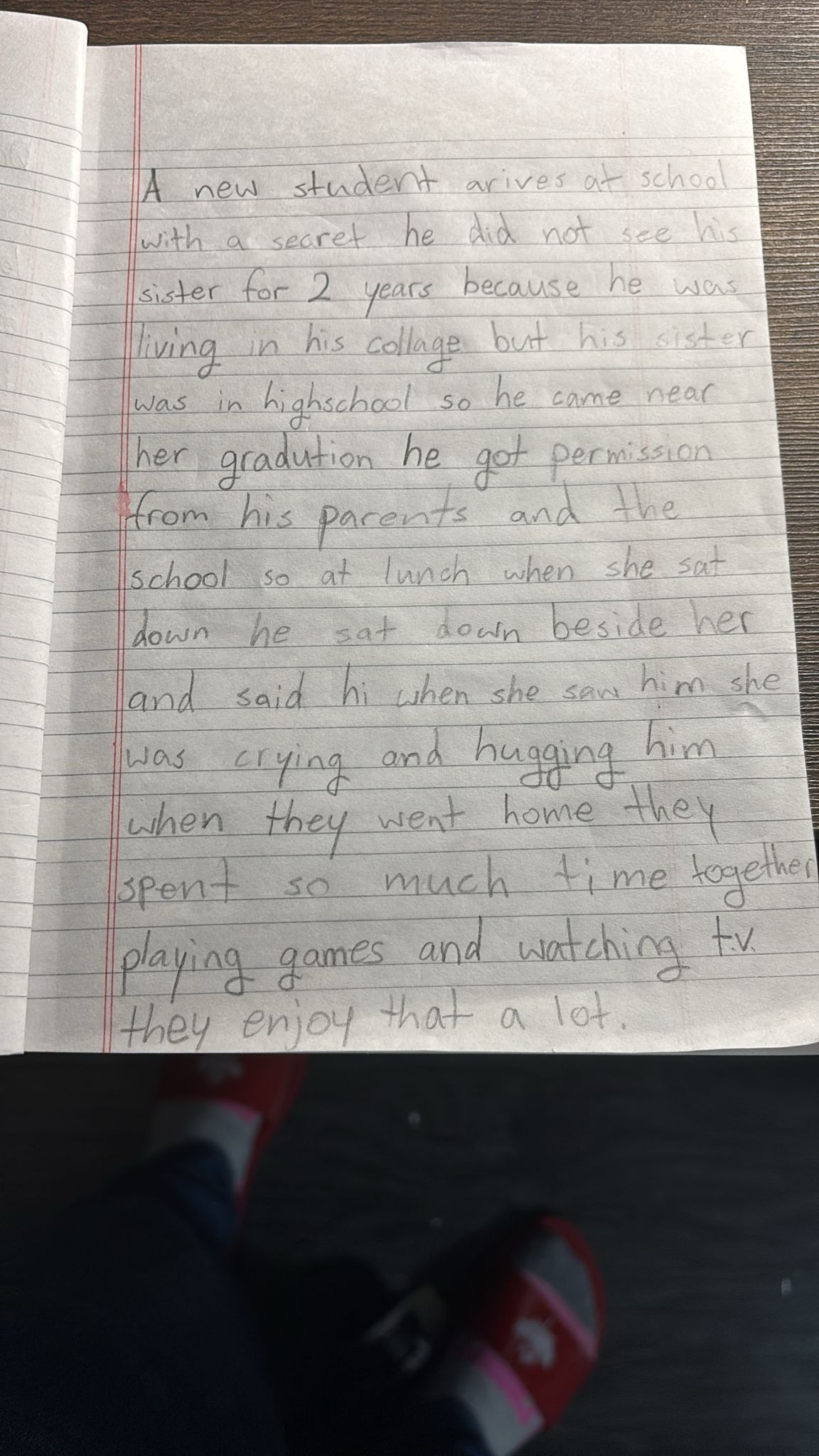 A Wired student in School 