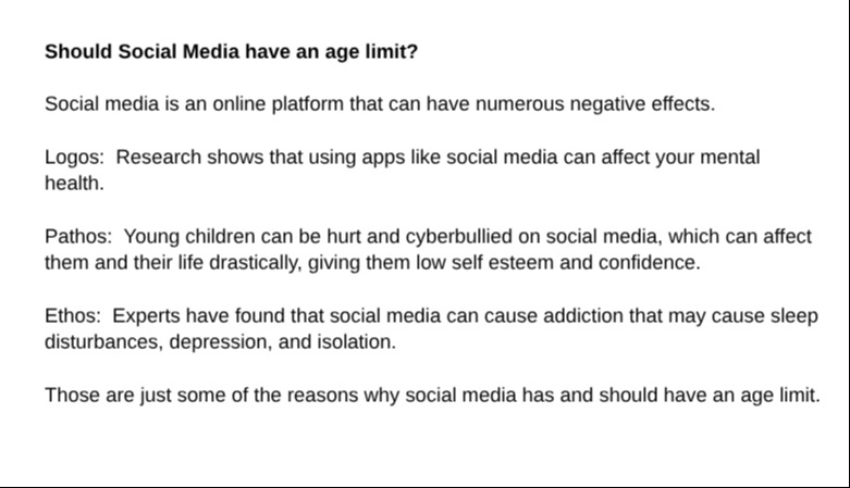 Should Social Media have an Age Limit?