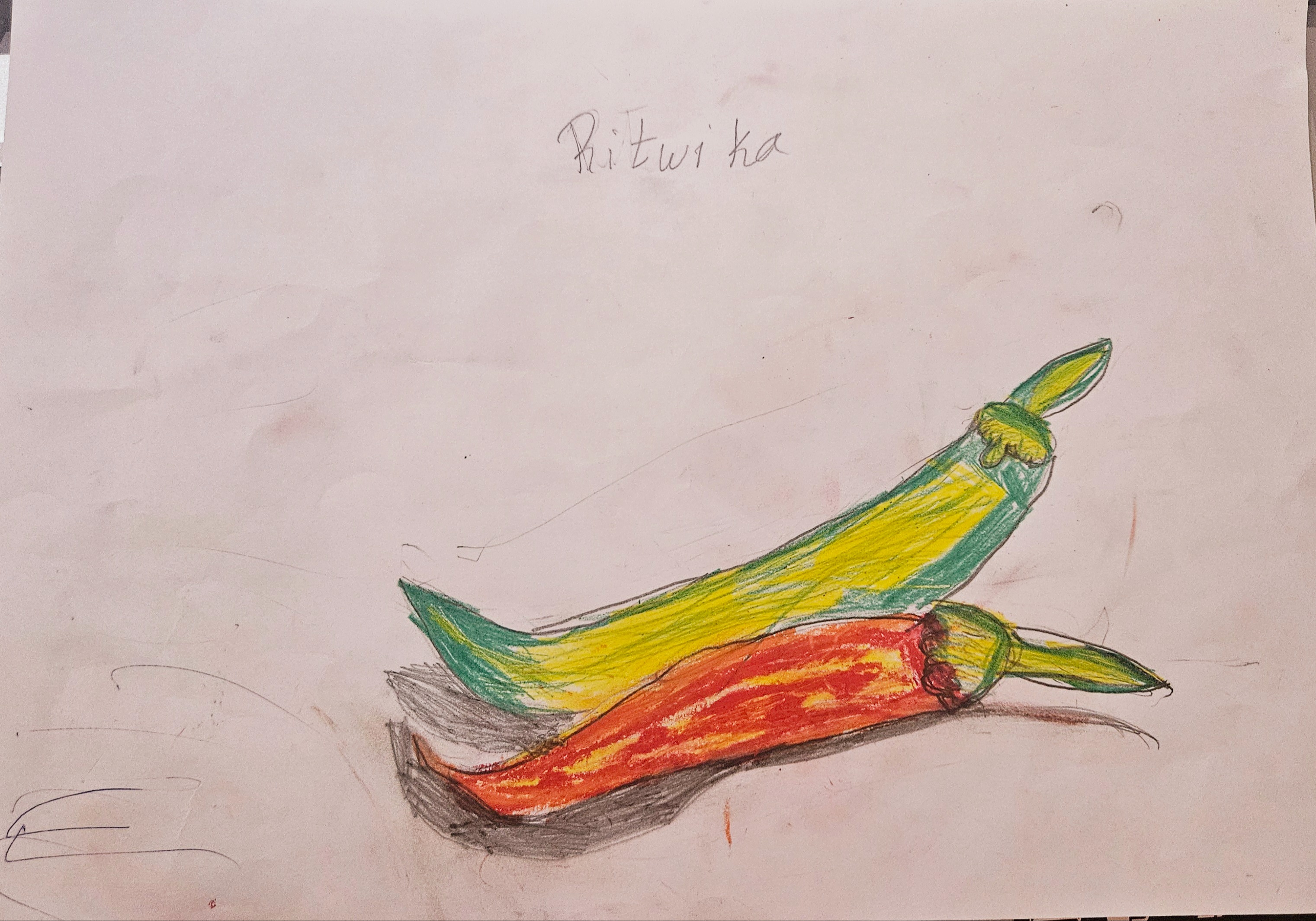 Spicy spicy Red and Green Chillies