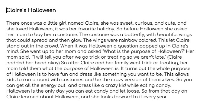 Claire's Halloween