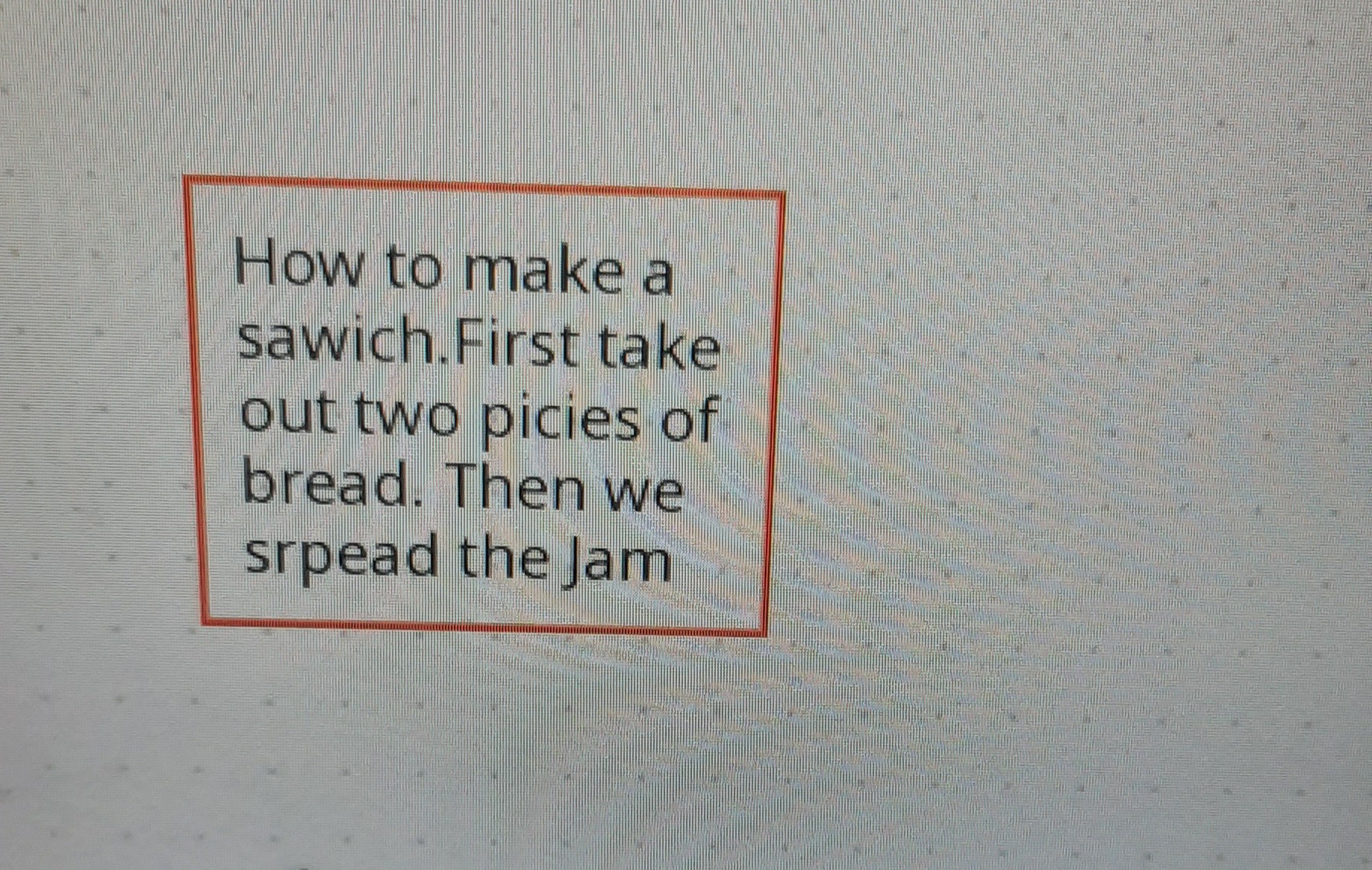 How make a sandwich by Noah