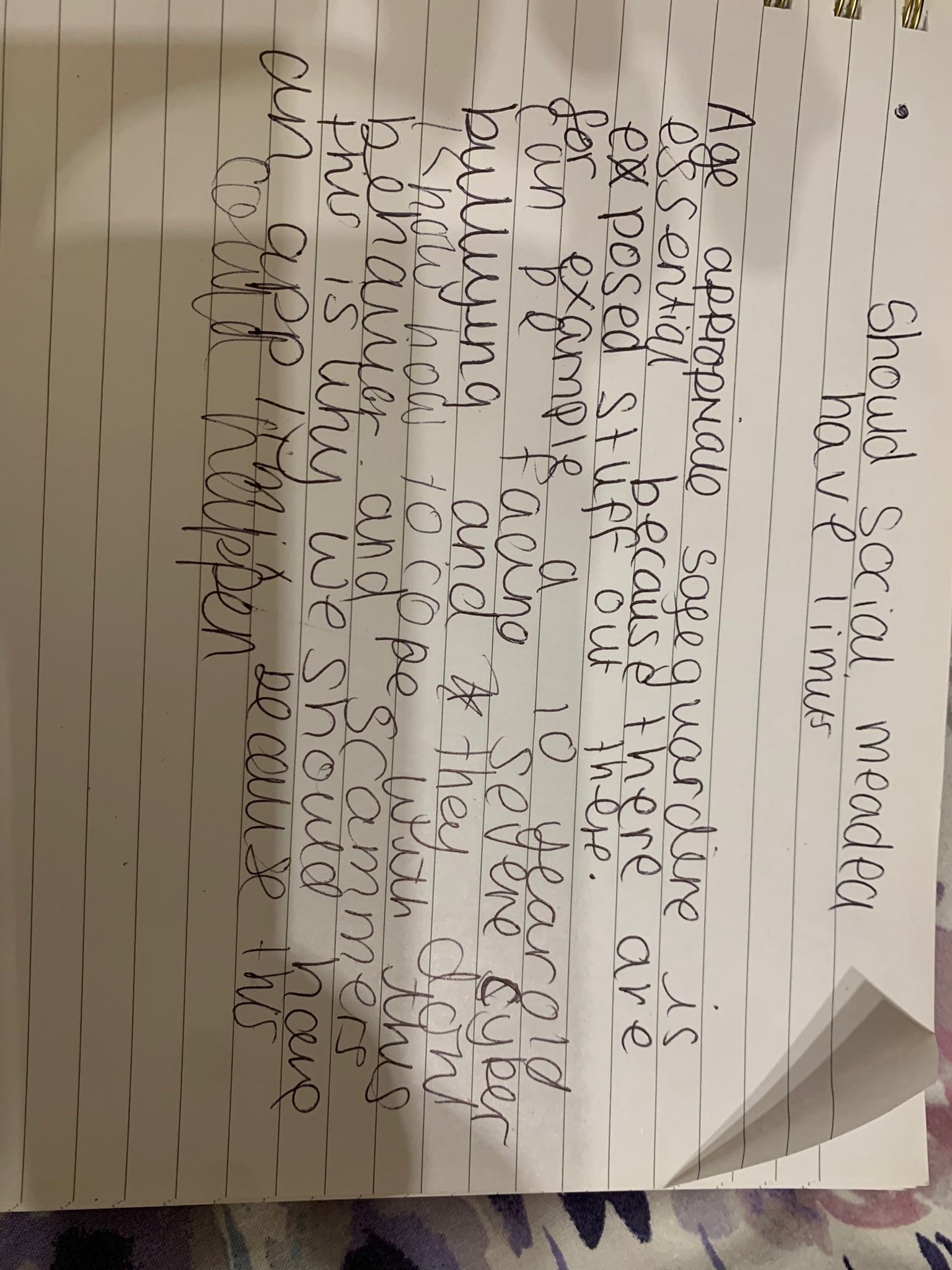 social media age limit