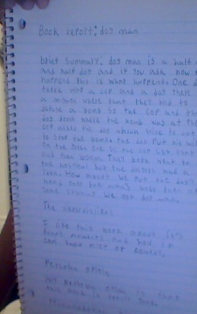 book report by raanesh prakashraj