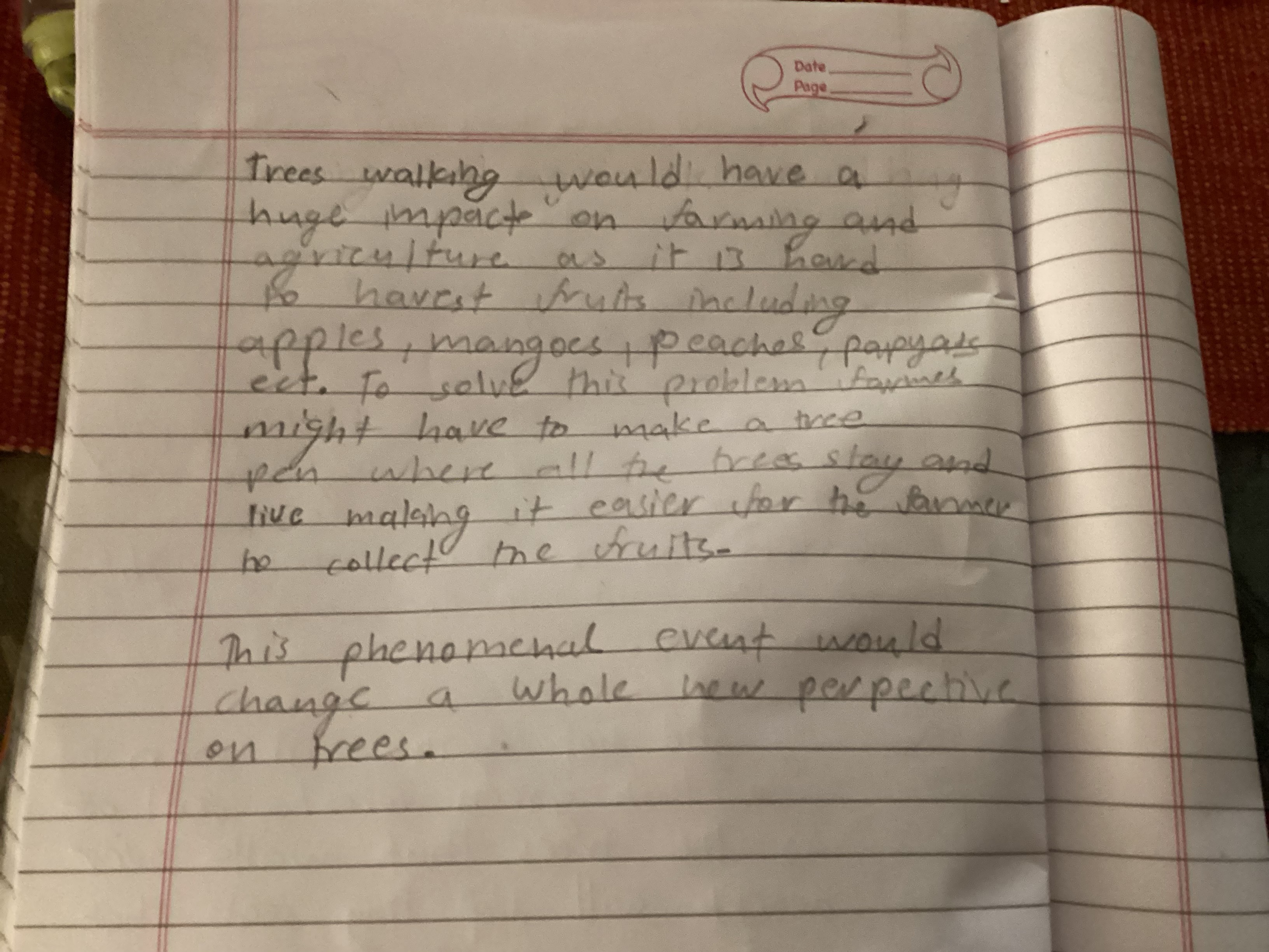 Ending of a world where trees could walk 