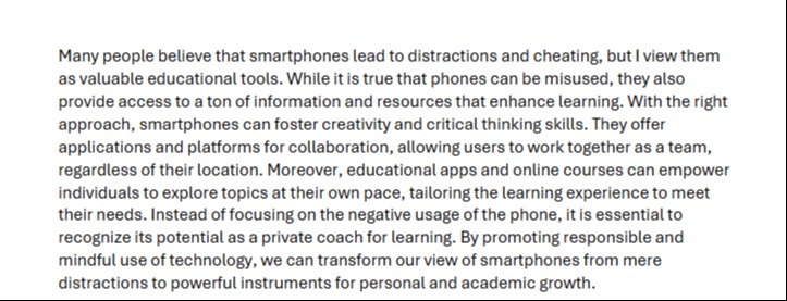 Should phones be allowed in school?