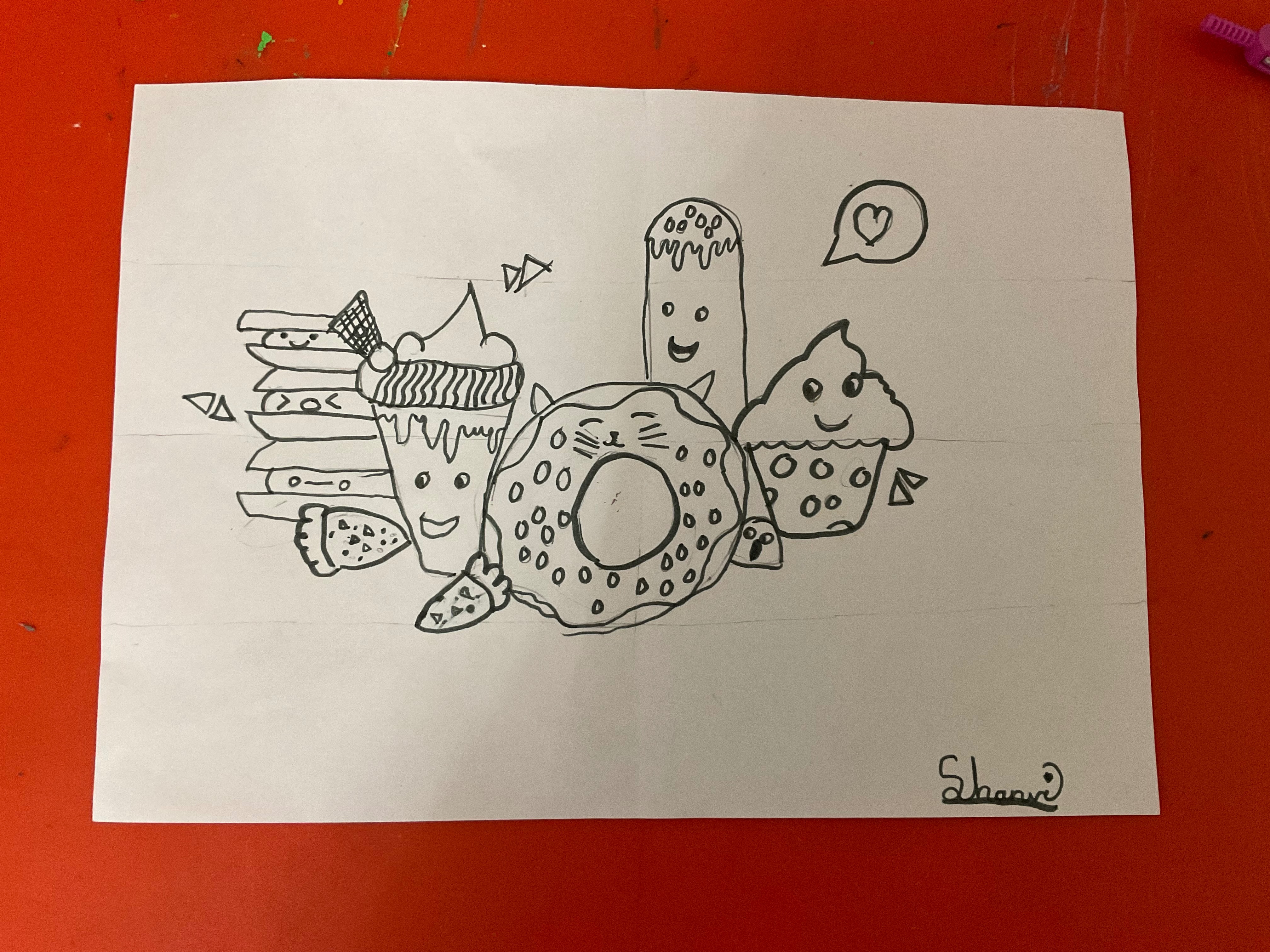 Shanvi  doodle art