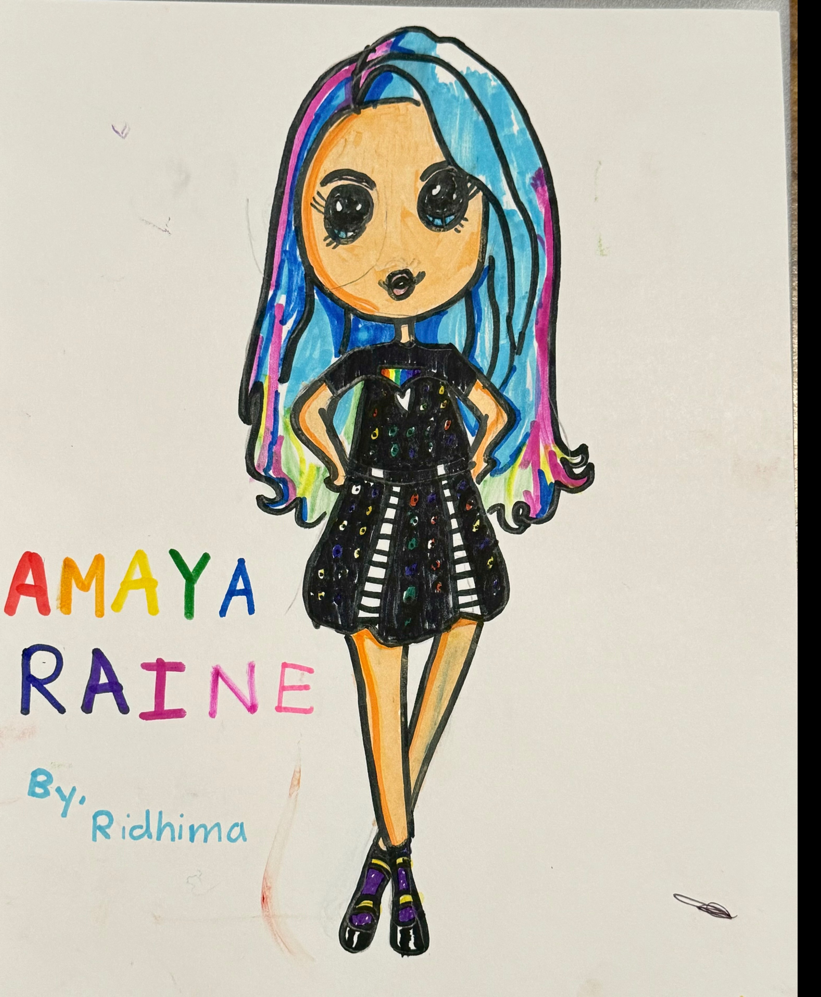 My favourite Cartoon Character- Amaya Raine